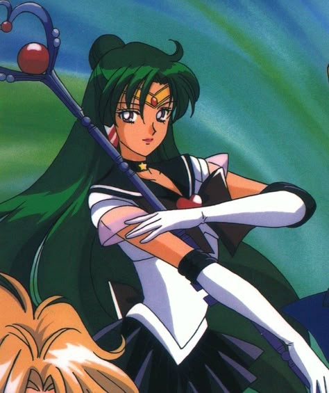 Super Sailor Pluto Sailor Pluto Cosplay, Don Diablo, Moon Kingdom, Moon Icon, Arte Sailor Moon, Sailor Moon Aesthetic, Sailor Pluto, Sailor Neptune, Sailor Moon Manga