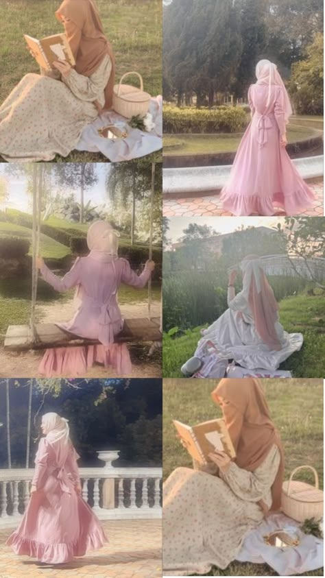 muslim, aesthetic, coquette, dolette core, princess core, #muslim #hijab #outfit #summer #spring #princess core hijabi aesthetic Cute Muslim Outfits, Aesthetic Hijab Outfit, Aesthetic Hijabi Outfits, Hijabi Summer Outfits, Hijab Outfit Ideas, Hijab Outfit Summer, Cute Hijabi Outfits, Muslim Girl Outfits, Aesthetic Cottage Core