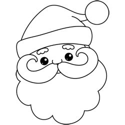 Santa Template - 45 Whimsical Free Santa Outlines, Printable Santa Clipart Black And White, Primitive Santa Patterns Free Images, Christmas Stencils Printables Free, Free Santa Printables, Santa Templates Free Printable, Santa Face Template Free Printable, Gnome Template Free Printable, Christmas Santa Claus Drawing, Santa Claus Doodle