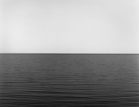 See Hiroshi Sugimoto's Masterful Abstractions | Time Beloved Photography, Hiroshi Sugimoto, Gelatin Silver Print, Contemporary Photographers, Contemporary Photography, Lake Superior, Baltic Sea, Artistic Photography, Black And White Photography