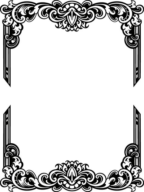 Download the ornament pattern frame line art 26508119 royalty-free Vector from Vecteezy for your project and explore over a million other vectors, icons and clipart graphics! Pendant Designs, Silhouette Frames, Lazer Cut, Ornament Pattern, Decorative Borders, Clip Art Borders, Book Images, Baroque Fashion, Pendant Design