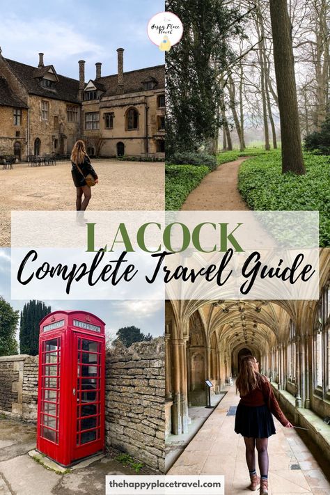 Everything you need to know to plan the most magical trip to Lacock Village in the Cotswolds. Lacock Village, Harry Potter Filming Locations, Travel On A Budget, 2023 Travel, Castles In Ireland, Free Budget, London Landmarks, European Vacation, Europe Travel Destinations