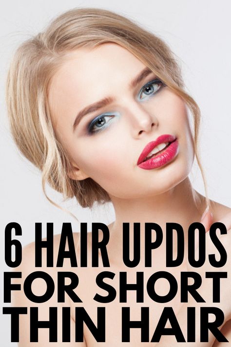 Unique Trending hairstyle ideas|hairstyles for school Updo Casual, Fine Hair Updo, Chignon Simple, Thin Hair Updo, Casual Updo, Easy Updos For Medium Hair, Short Hairstyles Fine, Easy Hair Updos, Up Dos For Medium Hair