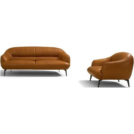 Created to be enjoyed both visually and physically, the Leonia collection is fitting for the modern home. The clean lines and slopped armrests make for a timeless collection. The plush backrest and seat cushions make lounging enjoyable for hours. The metal legs provide a sturdy base for the frame and add a contemporary finishing touch. Available in two leather finishes cognac and taupe. Features : Materials: Fir Wood, MDF, Particleboard, Metal, Leather, Foam Seat construction: Full foam Tight ba Bedroom Couch, Large Chair, Acme Furniture, Leather Loveseat, Seat Design, Fir Wood, Loveseat Sofa, Taupe Color, Top Grain Leather