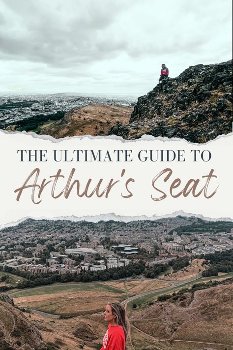 Edinburgh Travel Guide, Edinburgh Fall, Edinburgh Must See, One Day Edinburgh, Edinburgh Trip, Scotland Christmas, Scotland Places To Visit, Edinburgh Arthur's Seat, Arthurs Seat Edinburgh