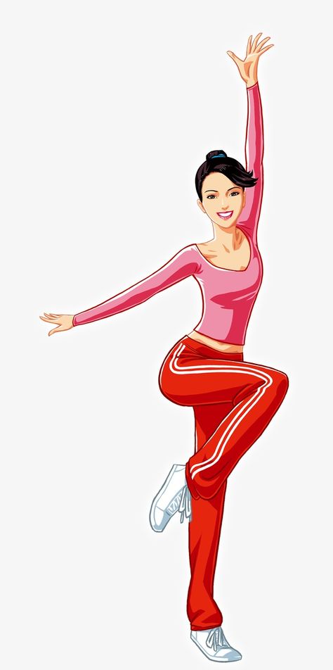 Cartoon Fitness Art, Workout Cartoon, Exercise Drawing, Fitness Cartoon, Exercise Art, Aerobics Exercises, London Fits, Exercise Images, Aerobic Fitness