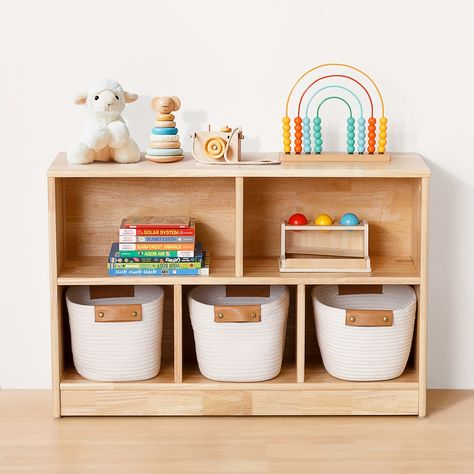 Faster shipping. Better service Preschool Storage, Montessori Toddler Rooms, Classroom Organizer, Living Room Toy Storage, Toy Room Organization, Baby Play Areas, Baby Toy Storage, Montessori Shelf, Preschool Rooms