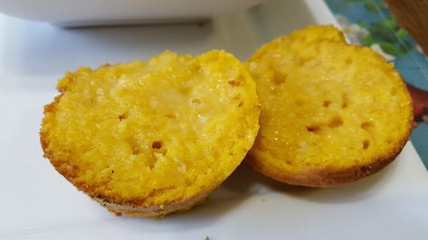 Pumpkin Cornbread Recipe Jiffy, Cornbread Muffins Jiffy, Pumpkin Cornbread Muffins, Pumpkin Cornbread Recipe, Cornmeal Cornbread, Rock Crock Recipes, Jiffy Cornbread Recipes, Pumpkin Cornbread, Sweet Potato Cornbread