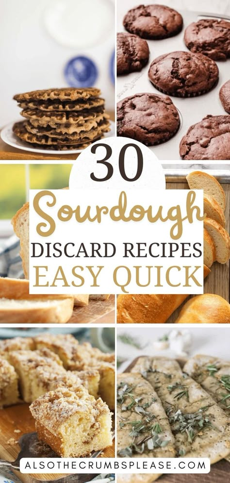 Don’t waste your sourdough discard—use it to create these 30 delicious recipes that everyone will love! From tangy crackers to fluffy waffles, these recipes make it easy to incorporate sourdough discard into your meals. #SourdoughBaking #DiscardRecipes #BakingWithLeftovers Discard Recipes Easy, Sourdough Discard Recipes Easy, Discard Tortillas, Snacks From Scratch, Recipes Using Sourdough Starter, Waffles Cinnamon, Dough Starter Recipe, Tortillas Pizza, Sourdough Discard Recipe