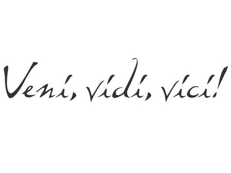 i came, i saw, i conquered We Came We Saw We Conquered, Prove Em Wrong Tattoo, For Her I’d Risk It All Tattoo, I Came I Saw I Conquered Tattoo, Latin Tattoo, Italian Tattoos, Love Yourself Tattoo, Bike Quotes, Hand Tattoos For Guys