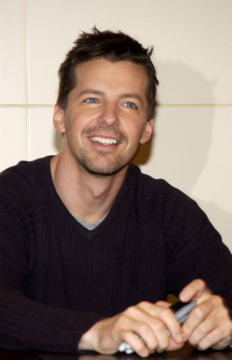 Sean Hayes Wishes He Came Out Sooner, But We're Just Happy for Him Sean Hayes, Coming Out Of The Closet, Anderson Cooper, Out Of The Closet, Will And Grace, The Daily Show, Email Id, Emmy Award, Famous Men