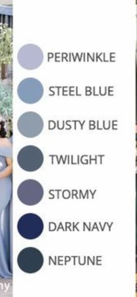 Slate And Navy Wedding, Dark Blue Summer Wedding, Stormy Blue Wedding, Slate Blue Wedding Colors, Dark Dusty Blue Wedding Color Palettes, Black Blue Grey Wedding Color Schemes, Navy Blue And Gray Wedding Theme Color Palettes, Steel Blue Wedding Colors, Stormy Blue Color Palette