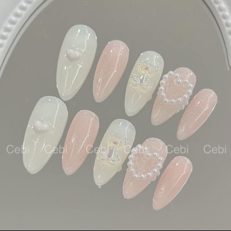 Korean Nail Art, Wow Nails, Subtle Nails, Korean Nails, Really Cute Nails, Kawaii Nails, Feet Nails, Box Design, Glow Up?