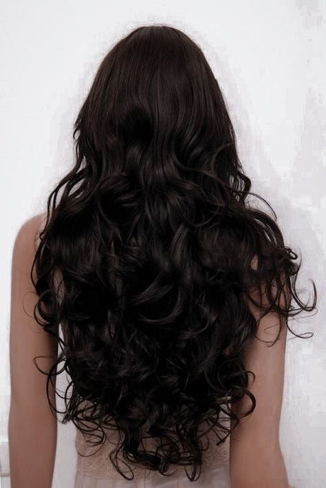 Long Black Wavy Hair Aesthetic, Long Curly Black Hair Aesthetic, Wavy Black Hair Aesthetic, Black Wavy Hair Aesthetic, Long Wavy Hair Aesthetic, Wavy Hair Aesthetic, Black Wavy Hair, Jet Black Hair, Long Dark Hair