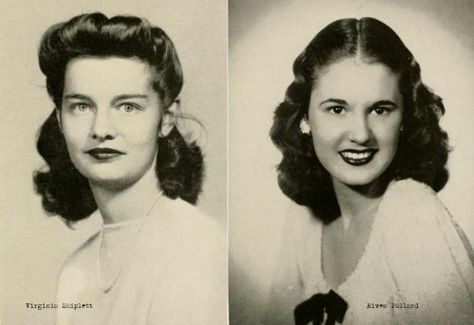 College Girl Hairstyles, 1940 Hair, Hairstyle 1940, Male Haircut, College Hairstyles, 40s Hairstyles, 1940s Hairstyles, Fashion 1940s, History Fashion