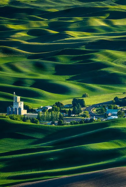 Palouse region of Washington state #palouse Beacon Rock State Park, Scenery Beach, Phuket Island, Traveling Ideas, Nature City, Washington State Travel, Evergreen State, Adventure Vacation, Nature Scenery