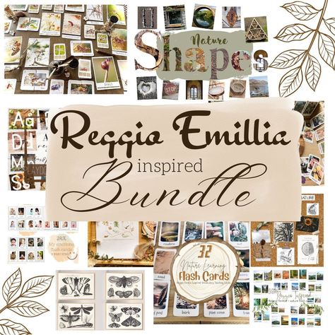 Reggio inspired MEGA BUNDLE - nature classroom / homeschool starter pack 2024 Classroom, Nature Classroom, Reggio Emilia Classroom, Neutral Classroom, Vocabulary Flash Cards, Reggio Inspired Classrooms, Reggio Emilia Inspired, Reggio Classroom, Alphabet Sounds