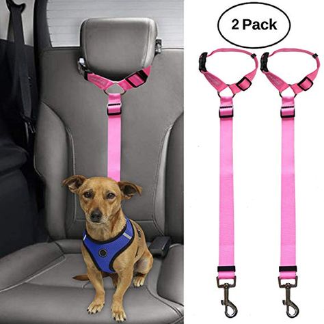 Dog Car Seat Belt, Dog Seat Belt, Cat Seat, Car Headrest, Dog Seat, Pet Car Seat, Dog Car Seats, Pet Leash, Dog Safety