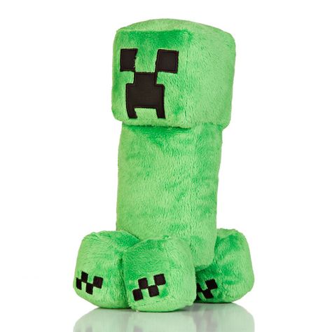 J!NX : Minecraft 10.5" Creeper Plush Creeper Plush, Minecraft Lego, Minecraft Video Games, Minecraft Toys, Creeper Minecraft, Minecraft Characters, The Creeper, Minecraft Room, Minecraft Videos