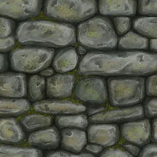 Art by Zwick: painted texture study: Stone Wall 1 Painted Cobblestone, Wall Texture Drawing, Painted Stone Wall, Stone Wall Painting, Stone Wall Drawing, How To Draw Stone Texture, Stone Drawing Texture, Stone Wall Drawing Tutorial, Stone Texture Watercolor