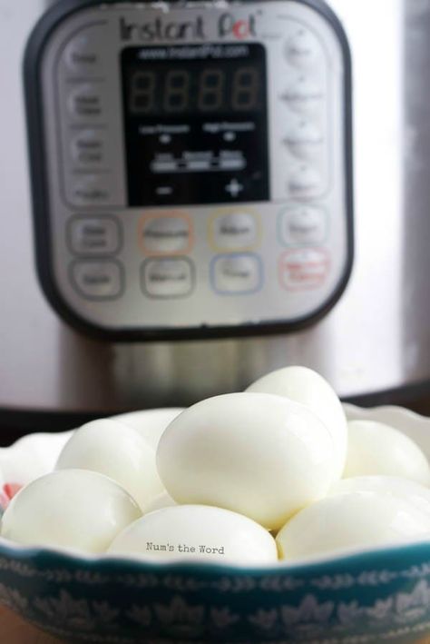 Eggs In Crockpot, Pressure Cooker Eggs, Instant Pot Hard Boiled Eggs, Crockpot Express, Crock Meals, Multi Cooker Recipes, Making Hard Boiled Eggs, Electric Pressure Cooker Recipes, Hard Cooked Eggs