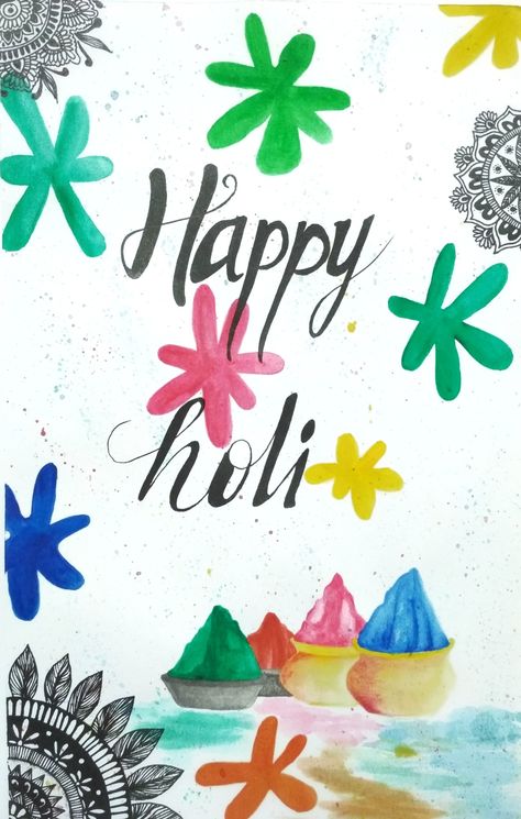 Holi Wishes Aesthetic, Happy Holi Aesthetic, Holi Aesthetic, Holi Painting, Holi Greeting Cards, Happy Holi Greetings, Happy Holi Photo, Holi Greetings, Festival Of Colours