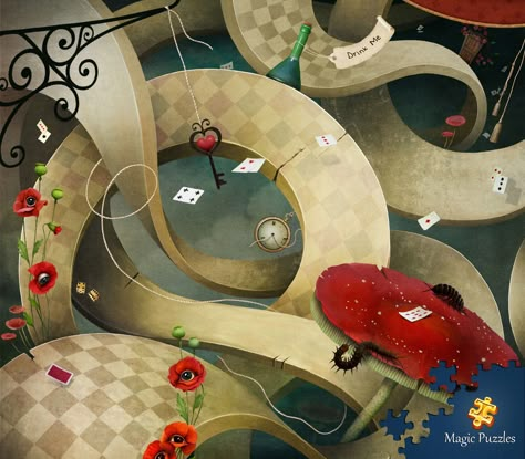 Background For Illustration, Alice In Wonderland Background, Pubmat Ideas, Desain Buklet, Fantasy Background, Photo Stock Images, Cartoon Sketches, Poster Photo, Free Illustration