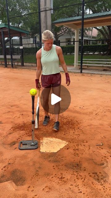 MegRem Softball on Instagram: "Clips from my latest YouTube video “2 hitting drills to drive through the ball and avoid falling back”  Tee is @tannertees Pro. Batting gloves are @brucebolt.us.   Code megrem gets you a discount on both items.   #softball #baseball #hittingdrills #fastpitch #fastpitchsoftball" Hitting Drills Softball, Fastpitch Softball Drills, Instagram Clips, Baseball Hitting Drills, Softball Drills, Softball Stuff, Baseball Hitting, Batting Gloves, Fastpitch Softball