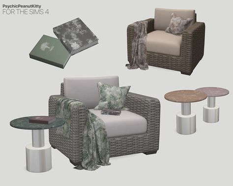 Bloxburg Chair Custom, Sims 4 Cc Chair, Sims 4 Custom Content Furniture, The Sims 4 Custom Content, Big Comfy Chair, Sims 4 Kitchen, The Sims 4 Skin, Big Chair, Bloxburg Ideas