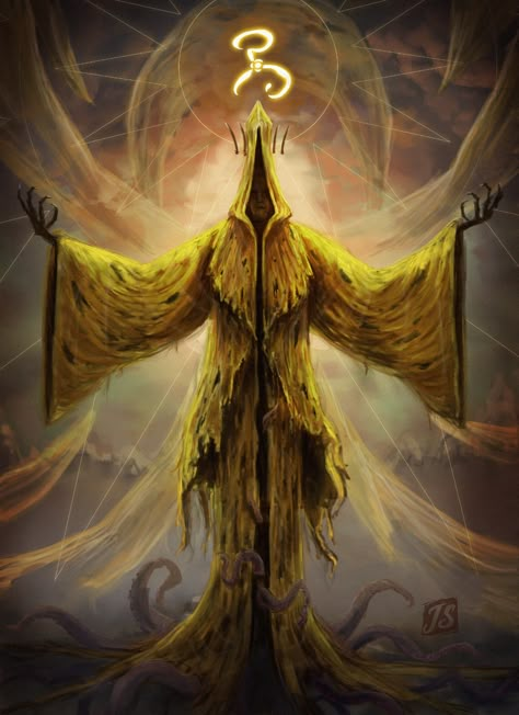 ArtStation - Hastur ( the king of yellow ), João Sergio Hastur The King In Yellow, Deity Art, Eldritch Horrors, The King In Yellow, King In Yellow, Lovecraft Monsters, Lovecraft Art, Hp Sauce, Lovecraft Cthulhu