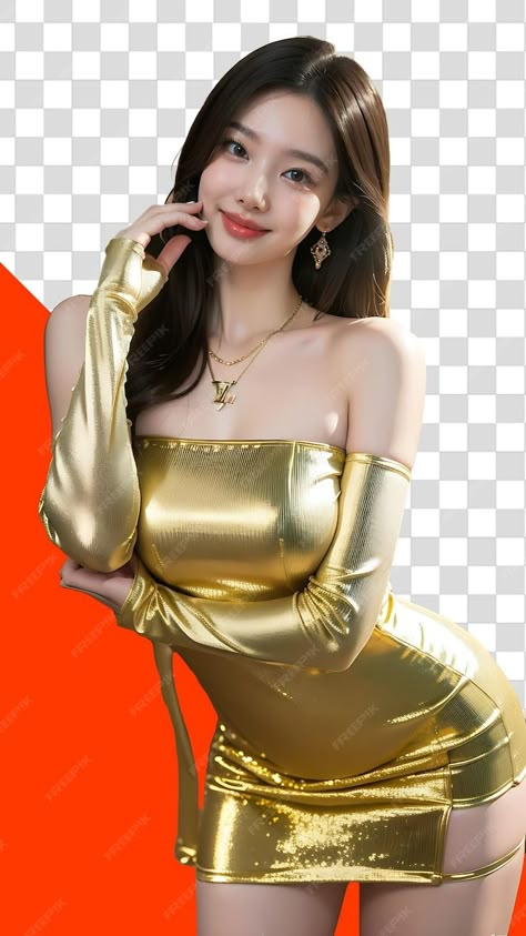 Casino Girl Png, Casino Character, Casino Girl, Psd Template Free, Cute Cosplay, Free For Commercial Use, Free Psd, Satin Dress, Psd Templates