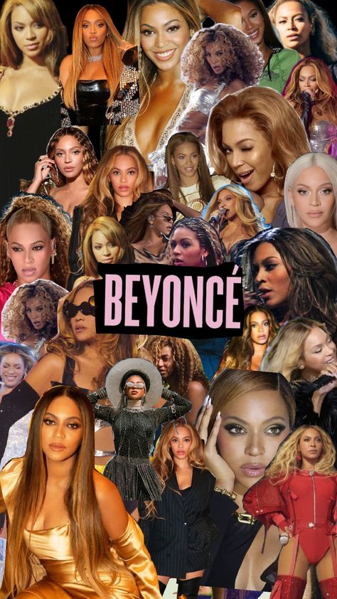 #beyonce#ifollowback Beyonce Collage Wallpaper, Beyonce Iphone Wallpaper, Beyoncé Collage, Beyonce Wallpaper Iphone, Beyonce Wallpaper Aesthetic, Singer Background, Beyonce Collage, Rapper Collage, Beyonce Aesthetic