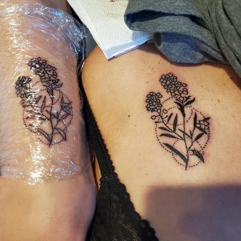 Tattoo Alyssum Flower Tattoo, Alyssum Tattoo, Alyssum Flowers, Flowers Tattoo, Flower Tattoos, Cute Tattoos, Tattoos And Piercings, Bedroom Makeover, Flower Tattoo