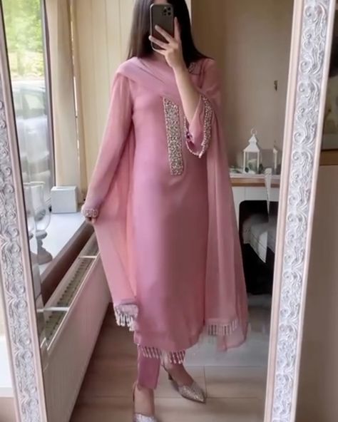 BONYHUB Shop Festive Suits To Buy Click 👉https://bonyhub.co.uk/products/georgette-plain-partywear-salwar-suit 👉 Price : £34.99 👉 Easy Return Policy 👉 Fast shipping . . . #bonyhub #indianwear #indianwedding #indiansuits #indiandresses #pakistanidresses #pakistanisuits Georgette Suit Designs, Suit Neck Designs, Traditional Indian Outfits, Uk Products, Georgette Dress, Pakistani Dress, Simple Pakistani Dresses, Beautiful Dress Designs, Ethnic Outfits