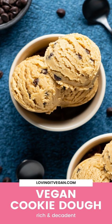 Edible Cookie Dough No Butter, Cookie Dough No Butter, Cookie Dough Vegan, Best Vegan Cookies, Vegan Shortbread Cookies, Easy Vegan Cookies, Vegan Oatmeal Cookies, Vegan Shortbread, Vegan Peanut Butter Cookies