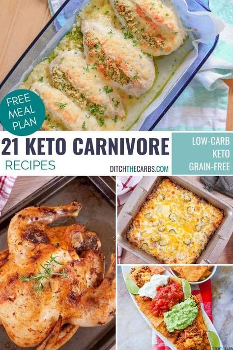 1200 Calorie Diet Meal Plans, Keto Carnivore, Carnivore Recipes, Meat Diet, Diet Breakfast Recipes, Ketogenic Diet Meal Plan, Free Meal Plans, Best Keto Diet, Recipes To Try