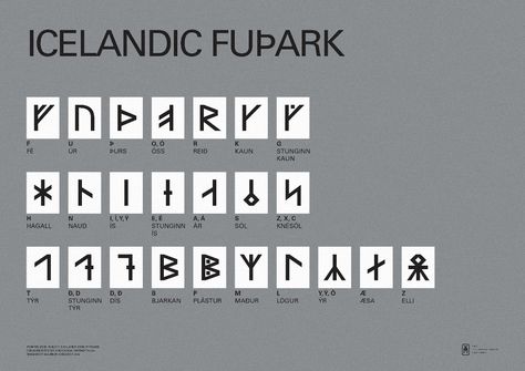 Runes: The Icelandic Book of Fuþark on Behance Iceland Quote, Iceland Photography Landscapes, Iceland Hot Springs, Icelandic Tattoo, Aph Iceland, Icelandic Runes, Iceland Wallpaper, Diamond Beach Iceland, Icelandic Language