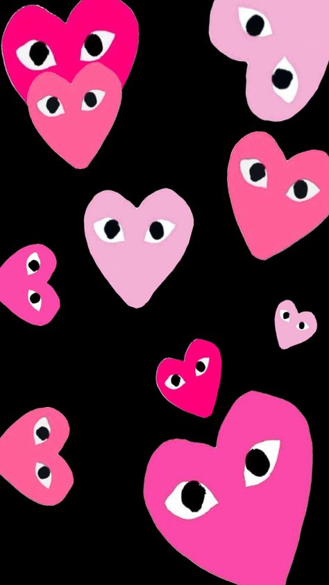 Created by XoAngelLove on Shuffles Cdg Wallpaper, Diy Shirt Printing, Pink And Black Wallpaper, Trippy Aesthetic, Pretty Wallpaper Ipad, Trippy Iphone Wallpaper, Kaws Wallpaper, Pineapple Wallpaper, Lock Screen Wallpaper Iphone