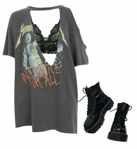 Metal Festival Outfit Summer, 2023 Winter Outfits, Outfits Fall Aesthetic, Fall Aesthetic Outfit, Look Grunge, Fest Outfits, Festival Clothing, Outfits 2023, Yellow Blouse