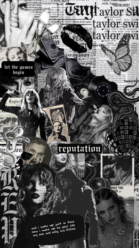 Reputation collage! #reputation #reputationtv #taylorsverision #taylorswift #swiftie Reputation Collage, Taylor Swifr, Taylor Swith, Taylor Swift Images, Taylor Swif, Feeling 22, Cute Summer Wallpapers, Image Collage, Witchy Wallpaper