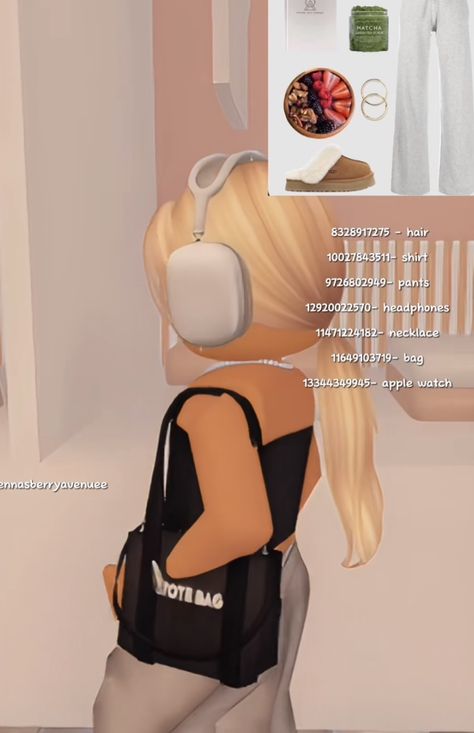 Bloxburg Outfit Codes Headphones, Where Is The Airport In Berry Ave, Roblox Outfit Codes For Berry Ave, Bloxburg Outfit Codes Comfy, Gym Outfit Berry Ave, Bloxburg Outfit Codes Modern, Berry Avenue Codes Clothes Airport, Airport Outfit Berry Ave, Roblox Headphones Code