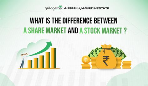 SHARE MARKET vs STOCK MARKET Bombay Stock Exchange, Creating Wealth, Mutual Funds, Stock Broker, What Is The Difference Between, Stock Exchange, Financial Markets, Share Market, Stock Market