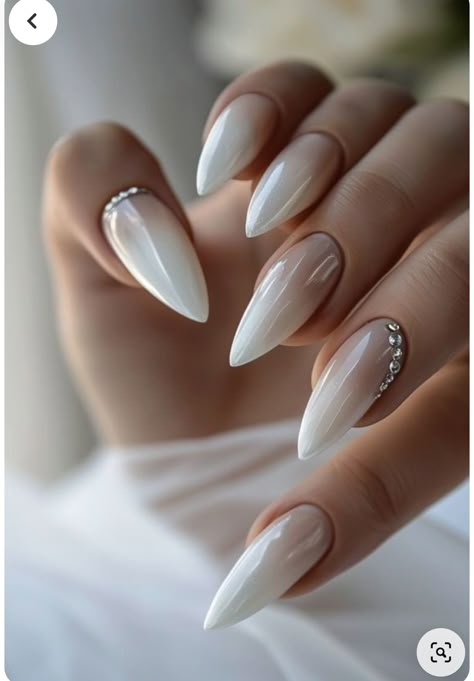 Unghie Nail Art, Nail Design Inspiration, Bride Nails, Xmas Nails, Bridal Nails, Nail Designs Spring, Elegant Nails, Spring Nail, Chic Nails