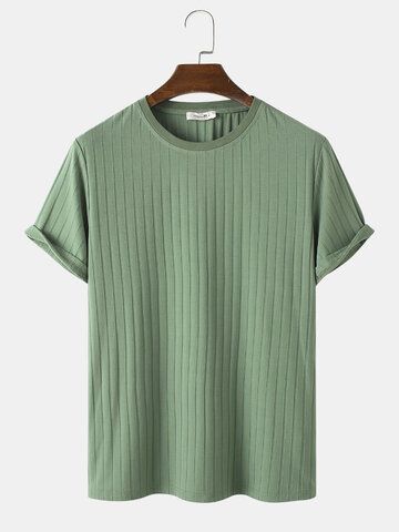 I found this amazing Mens Rib Green Crew Neck Short Sleeve Basics T-Shirt with £16.99,and 14 days return or refund guarantee protect to us. --Newchic Short Sleeve Sweatshirt Men, Solid T Shirts Men, Men's T-shirts, Green Crew Neck, Mens Tshirts Fashion, Ribbed Shirt, Summer Mens, T Shirt Png, Men Stylish Dress