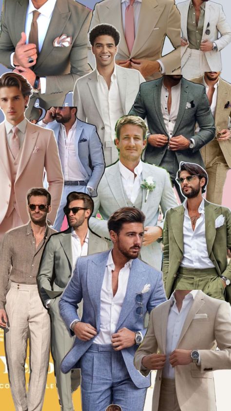 Wedding Guest Men, Formal Wedding Guest Attire, Men Wedding Dress, Wedding Dress Code, Party Dress Codes, Formal Wedding Attire, Garden Party Outfit, Party Outfit Men, Groom Wedding Attire