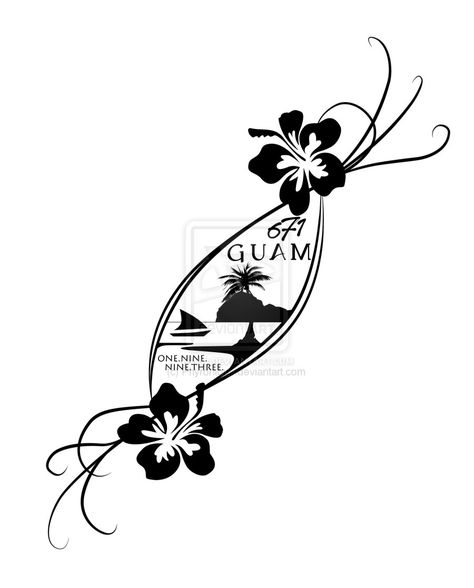 Like the softness and angle, another flower would be better for me Guam Tattoo, Seal Tattoo, Island Tattoo, Flower Tattoo Drawings, Small Tats, Surfboard Design, Tattoo Style Drawings, Hip Tattoo, Picture Tattoos