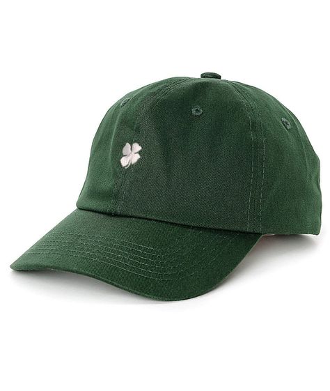 Shamrock embroidery on a Green hat. 100% Washed Cotton, unstructured soft hat. Fabric strap with buckle closure. Yule 2024, Free Spirit Outfits, Spirit Outfits, Shamrock Embroidery, Cute Baseball Hats, Green Baseball Cap, Hat Fabric, Soft Hat, Soft Hats