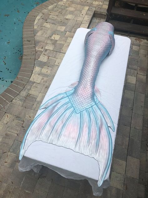 Mermaid stuff silver mermaid tail Mermaid Tights, Realistic Mermaid Tails, Rose Ideas, Professional Mermaid, Realistic Mermaid, Mermaid Tails For Kids, Art Vampire, Fin Fun Mermaid, Mermaid Fin