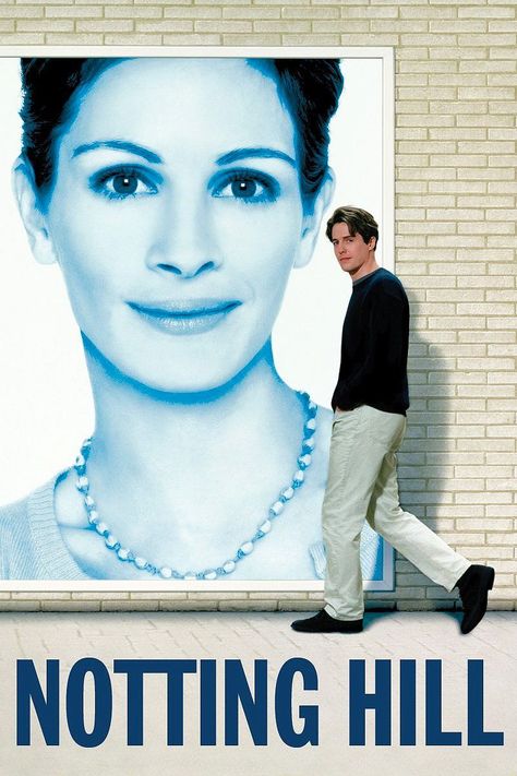 Notting Hill Movie, Hugh Grant, Famous Movies, Famous Americans, Romantic Movies, Notting Hill, Julia Roberts, Romance Movies, Romantic Comedy