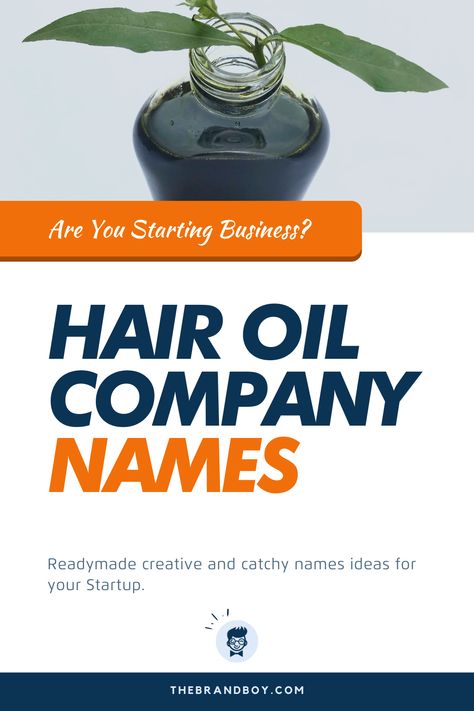 Hair is one of the important parts of the human body and it plays a major role in a smart and appealing personality. #BusinessNames #CatchyNames #NamesIdea #SmallBusinessNames #HairOilNames Hair Growth Oil Name Ideas, Hair Oil Name Ideas, Hair Oil Business Names Ideas, Hair Account Name Ideas, Cosmetics Names Ideas, Company Names Ideas, Thicker Stronger Hair, Unique Business Names, Wedding Makeup Bride